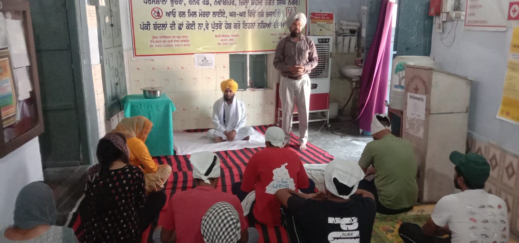 Martyrdom Day of Guru Arjan Dev Ji was celebrated at Nasha Mukti Center Nawanshahr.